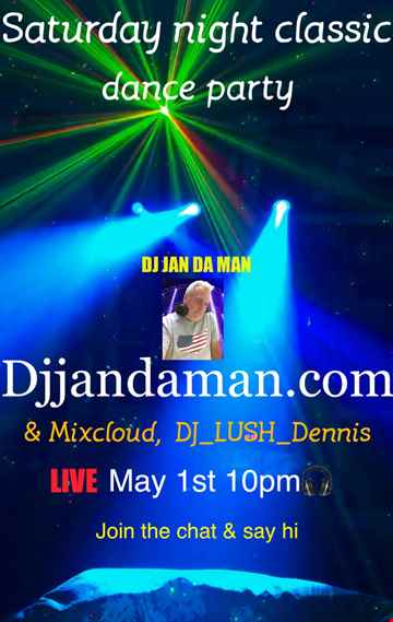 Saturday Night Classic Dance Party 5 1 21