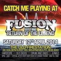 DJs TIMELESS & MYSTERY-FUSION - RETURN OF THE LEGEND 12/04/2014- PROMO DRUM & BASS MINI MIX