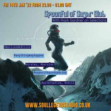 #chilled @ the Spoonful of Sugar Club from >>> 14.01.22   #eclectic, #norules, #strangecargo   