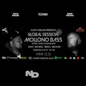 Global Session - Nasty deluxe, Mollono Bass - Confetti Digital London  