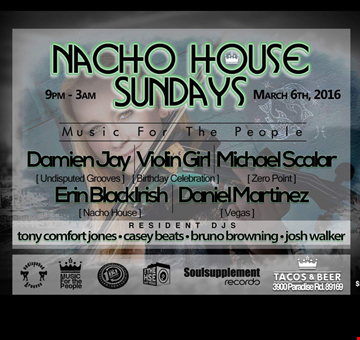 (03 05 2016) Damien Jay w Violin Girl & Michael Scalar on d3ep radio's Undisputed Grooves