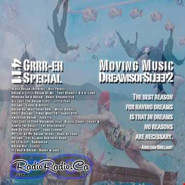 DJG411 Grrr-eh’s MovingMusic_Special Series, Dreams of Sleep Two
